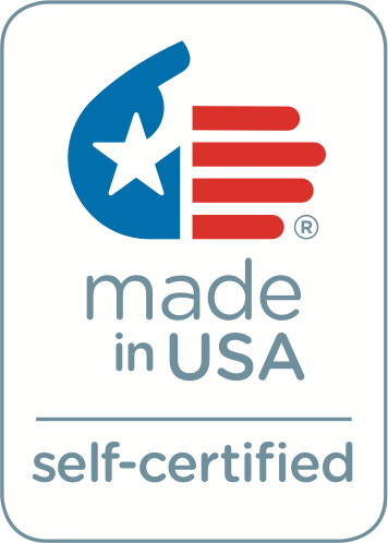 Made in USA. Self-Certified